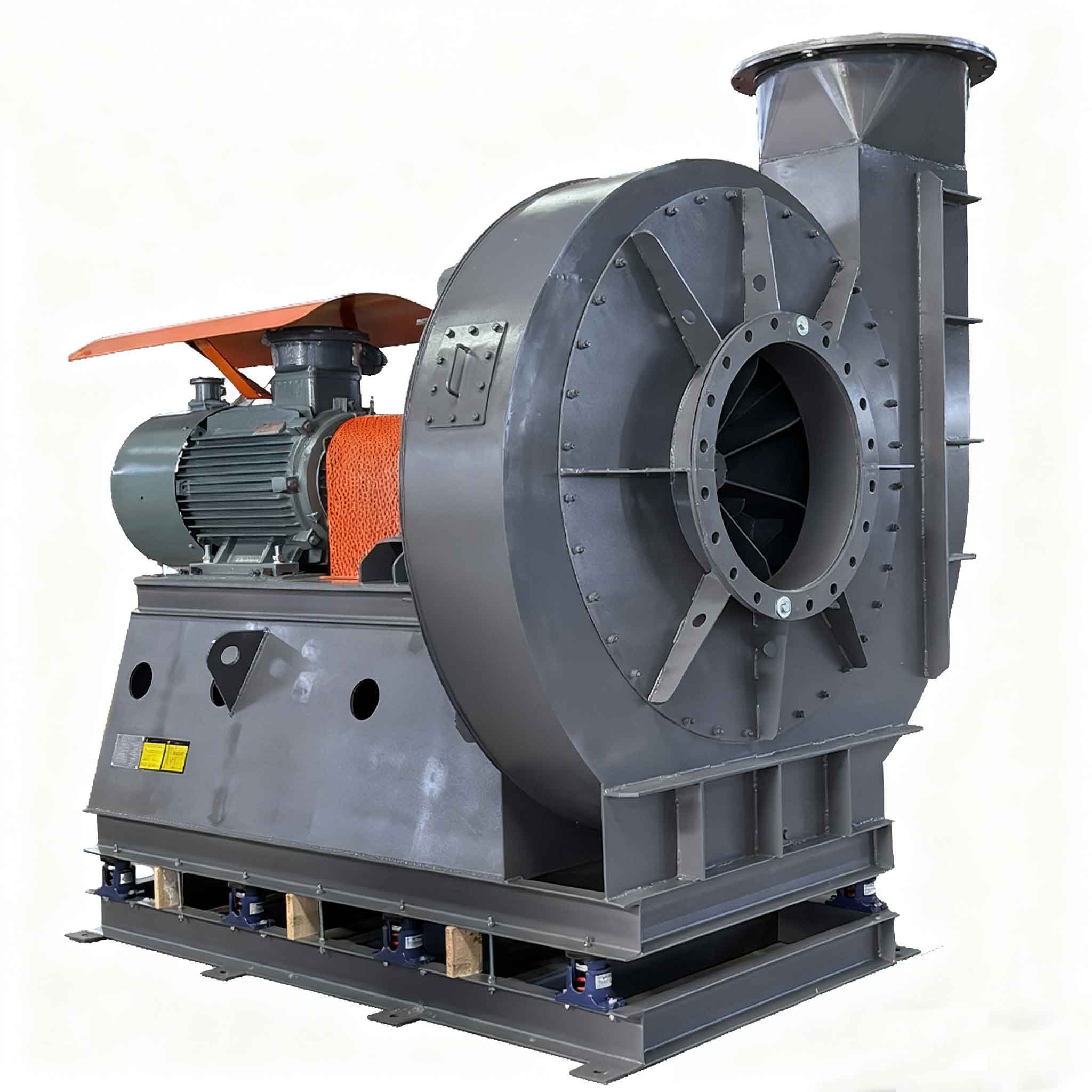Material conveying fan